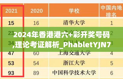 2024年香港港六+彩开奖号码,理论考证解析_PhabletYJN7.55