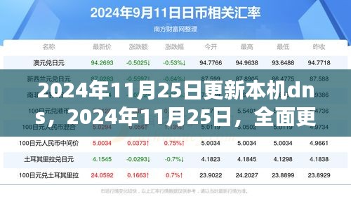 2024年11月25日全面更新本机DNS设置，助力网络体验大提升