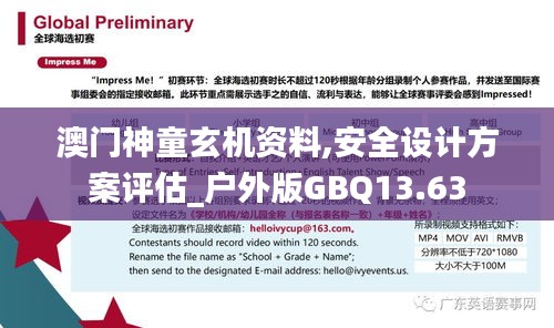 澳门神童玄机资料,安全设计方案评估_户外版GBQ13.63