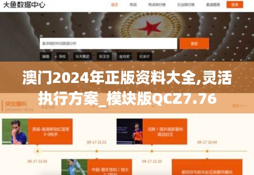 澳门2024年正版资料大全,灵活执行方案_模块版QCZ7.76