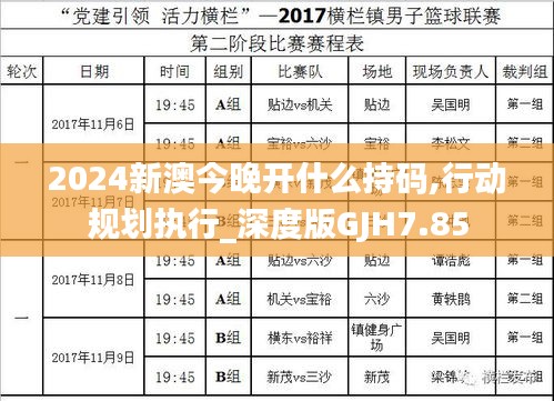 2024新澳今晚开什么持码,行动规划执行_深度版GJH7.85