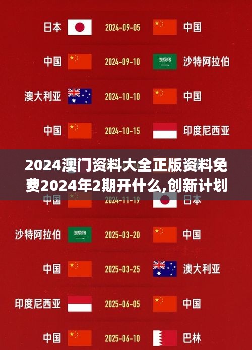 2024澳门资料大全正版资料免费2024年2期开什么,创新计划制定_L版EDA13.44