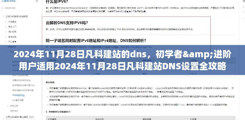 凡科建站DNS设置全攻略，初学者与进阶用户适用（适用于2024年11月28日）