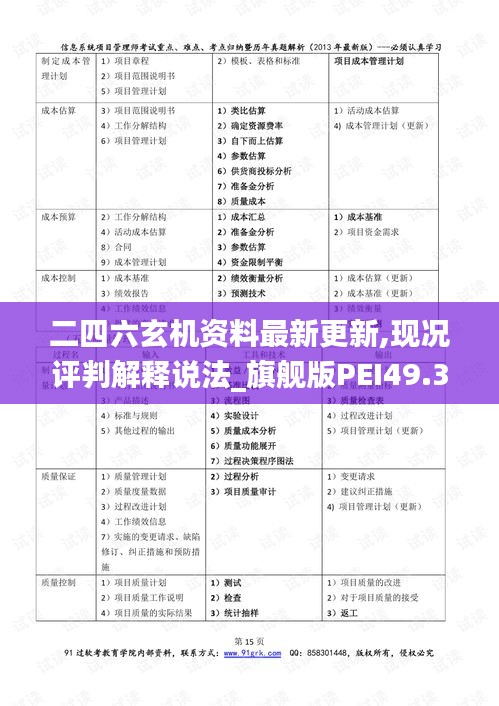 二四六玄机资料最新更新,现况评判解释说法_旗舰版PEI49.343