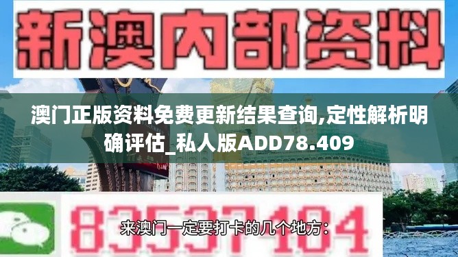 澳门正版资料免费更新结果查询,定性解析明确评估_私人版ADD78.409