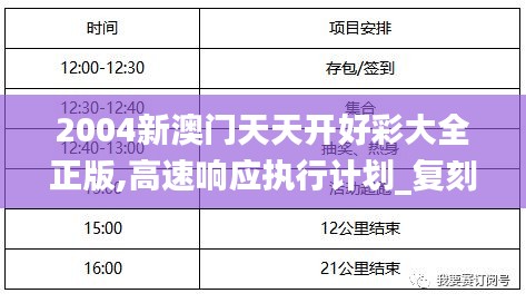 2004新澳门天天开好彩大全正版,高速响应执行计划_复刻版45.282