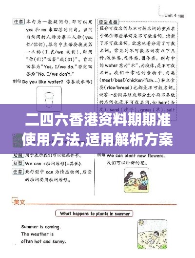 二四六香港资料期期准使用方法,适用解析方案_限量版44.753