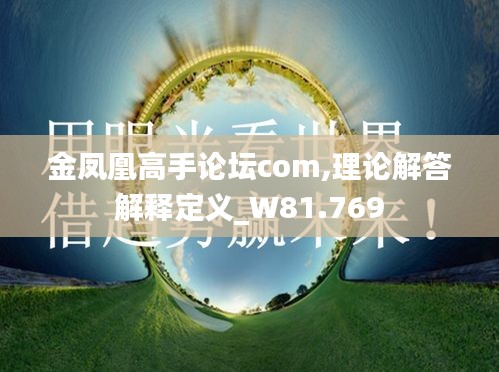 金凤凰高手论坛com,理论解答解释定义_W81.769