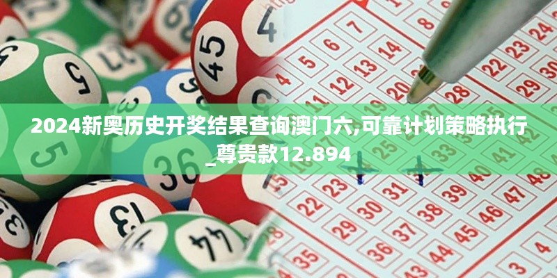 2024新奥历史开奖结果查询澳门六,可靠计划策略执行_尊贵款12.894