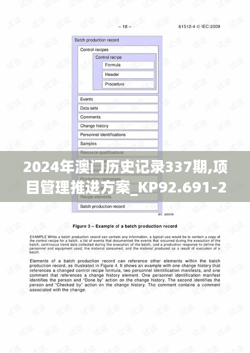 2024年澳门历史记录337期,项目管理推进方案_KP92.691-2