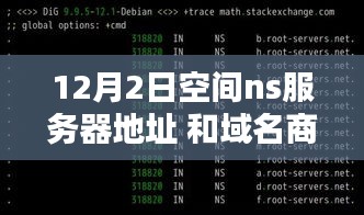 深度评测与介绍，空间NS服务器地址与域名商DNS的使用指南（12月2日更新）