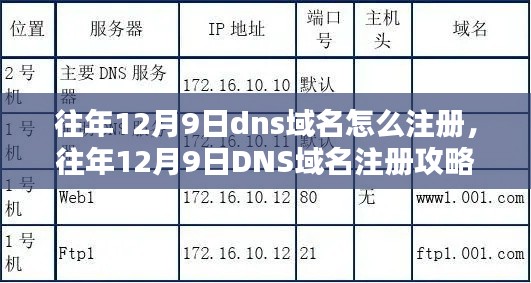 往年12月9日DNS域名注册指南与观点探讨