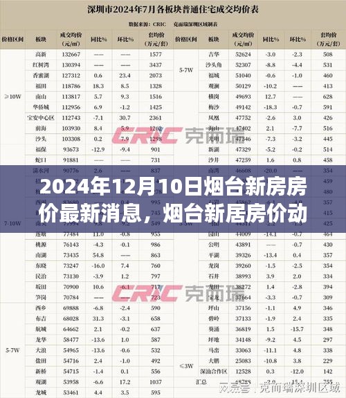 2024年12月10日烟台新房房价深度洞察及最新动态