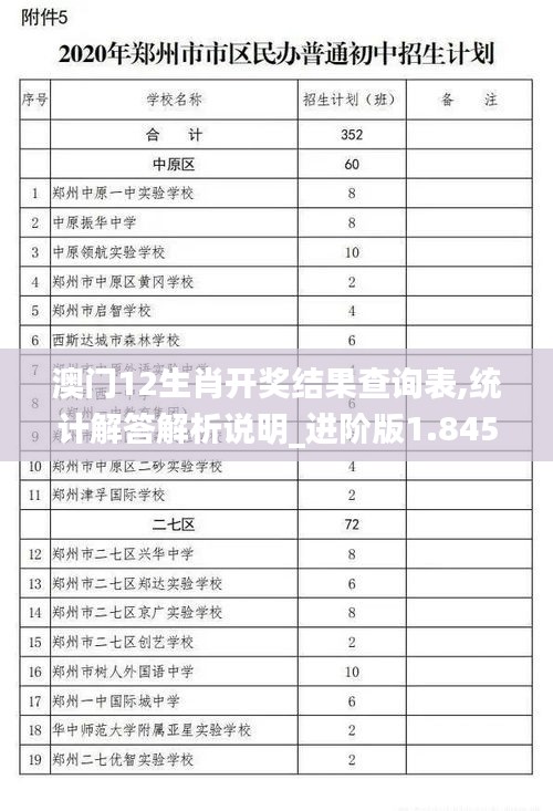 澳门12生肖开奖结果查询表,统计解答解析说明_进阶版1.845