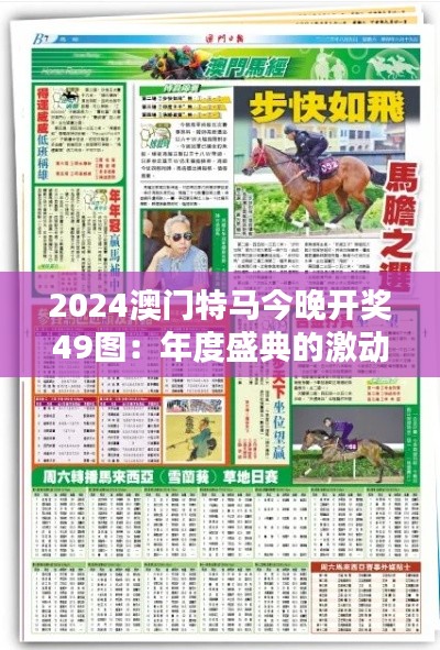 2024澳门特马今晚开奖49图：年度盛典的激动时刻