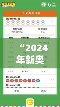 “2024年新奥开奖结果353期：奖金分配细节”