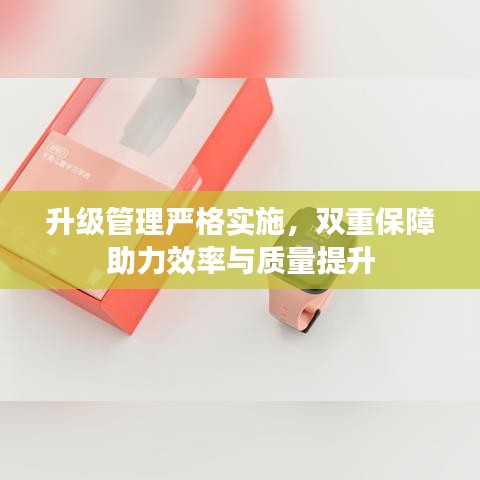 升级管理严格实施，双重保障助力效率与质量提升