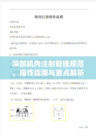 深部肌肉注射管理规范，操作指南与要点解析